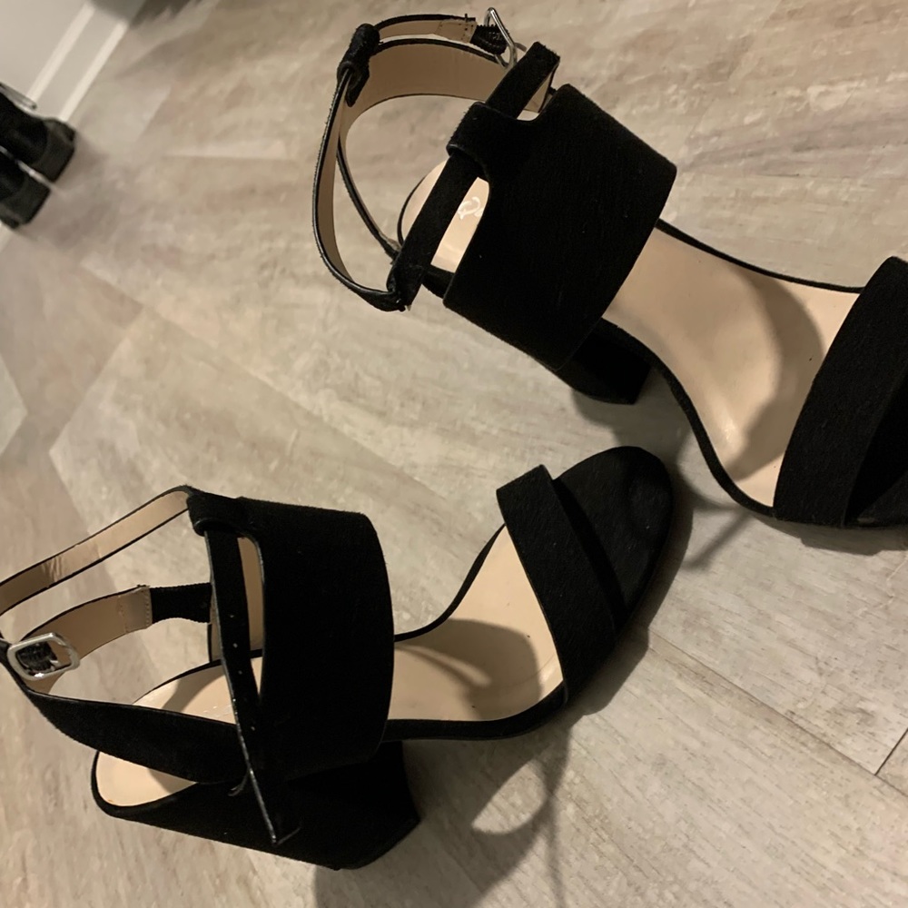 Black heels